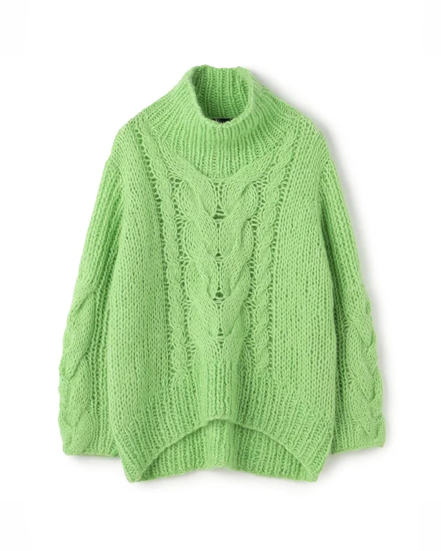 Impression Handmade Mohair Chunky Knit Top