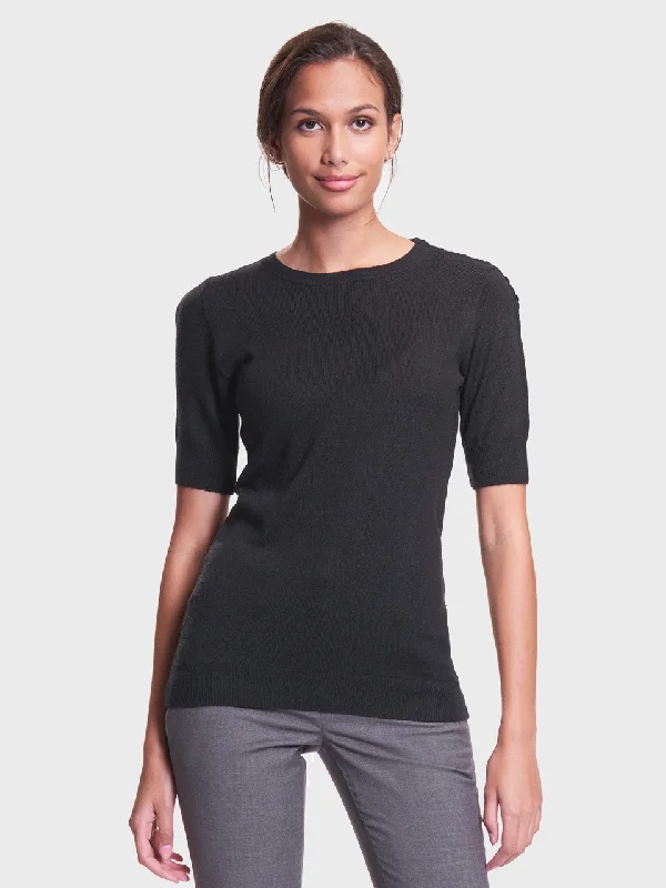 Ladies' Sloane Crewneck Sweater - Black