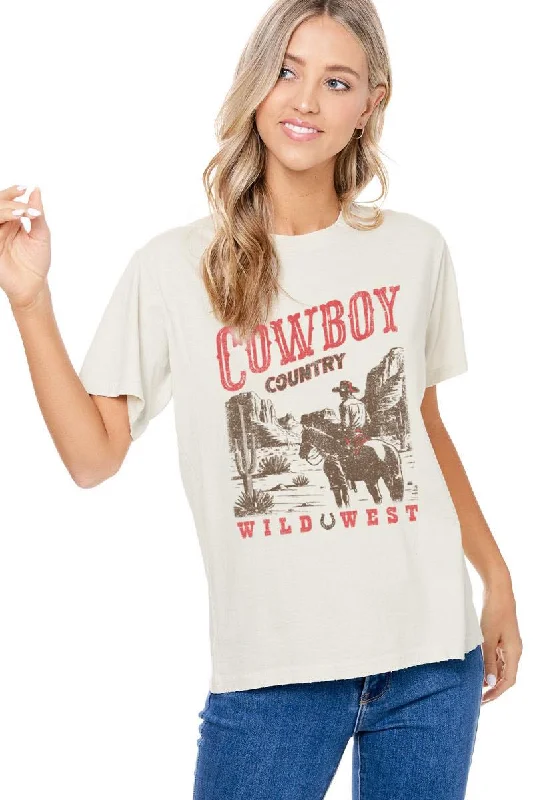 Zutter Cowboy Country Vintage Graphic Tee