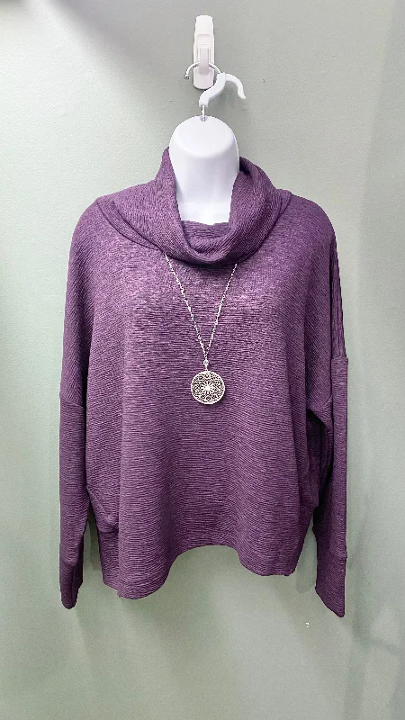 ** Shannon Passero Purple Pullover Sweater