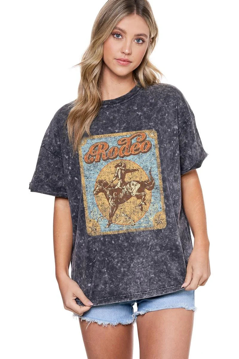 Zutter Rodeo Cowboy Graphic Tee