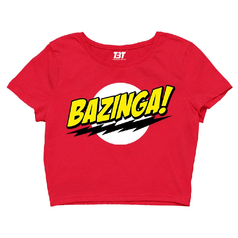 The Big Bang Theory Crop Top - Bazinga