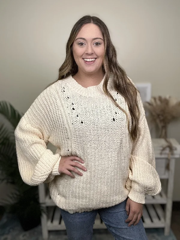 Honey, You're Sweeter Women's Bubble Sleeve Sweater