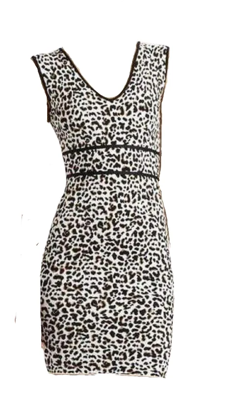 Fancy Leopard Cocktail Dress