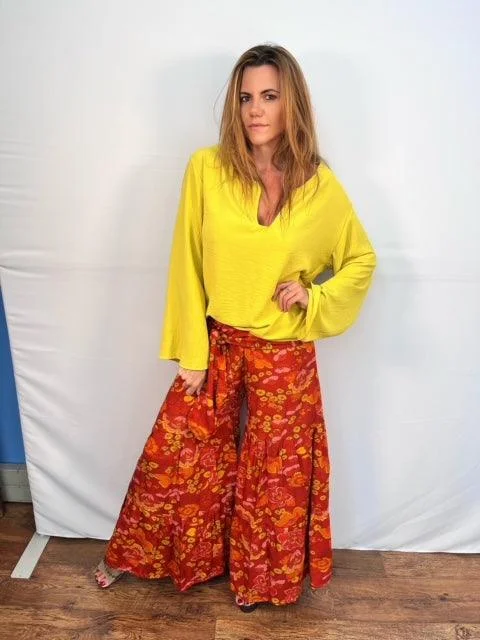 Autumn vibes Boho pants